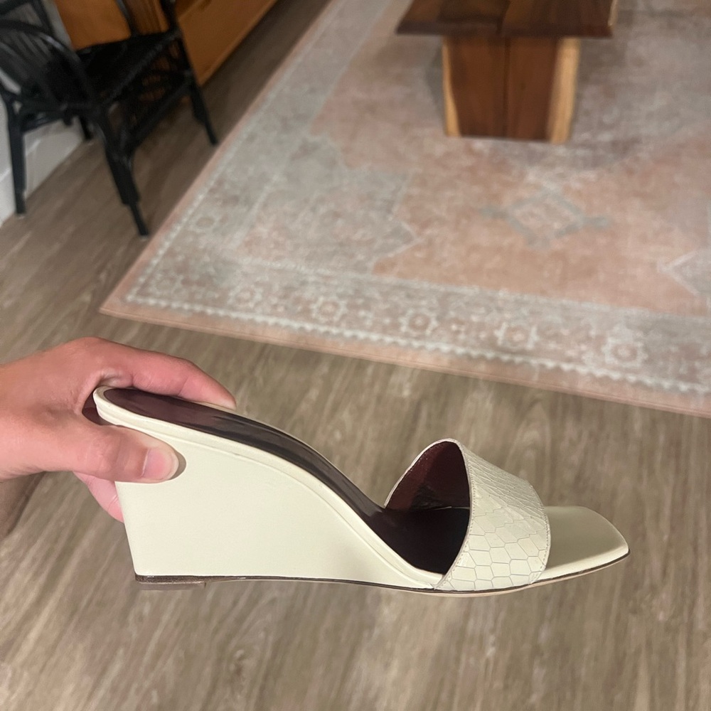Staud cream sandals Billie